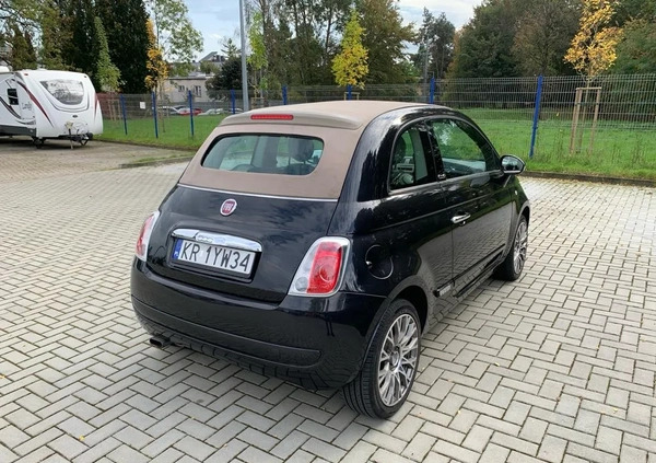 Fiat 500 cena 24900 przebieg: 101800, rok produkcji 2013 z Kraków małe 191